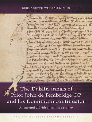 cover image of The Dublin Annals of Prior John de Pembridge
